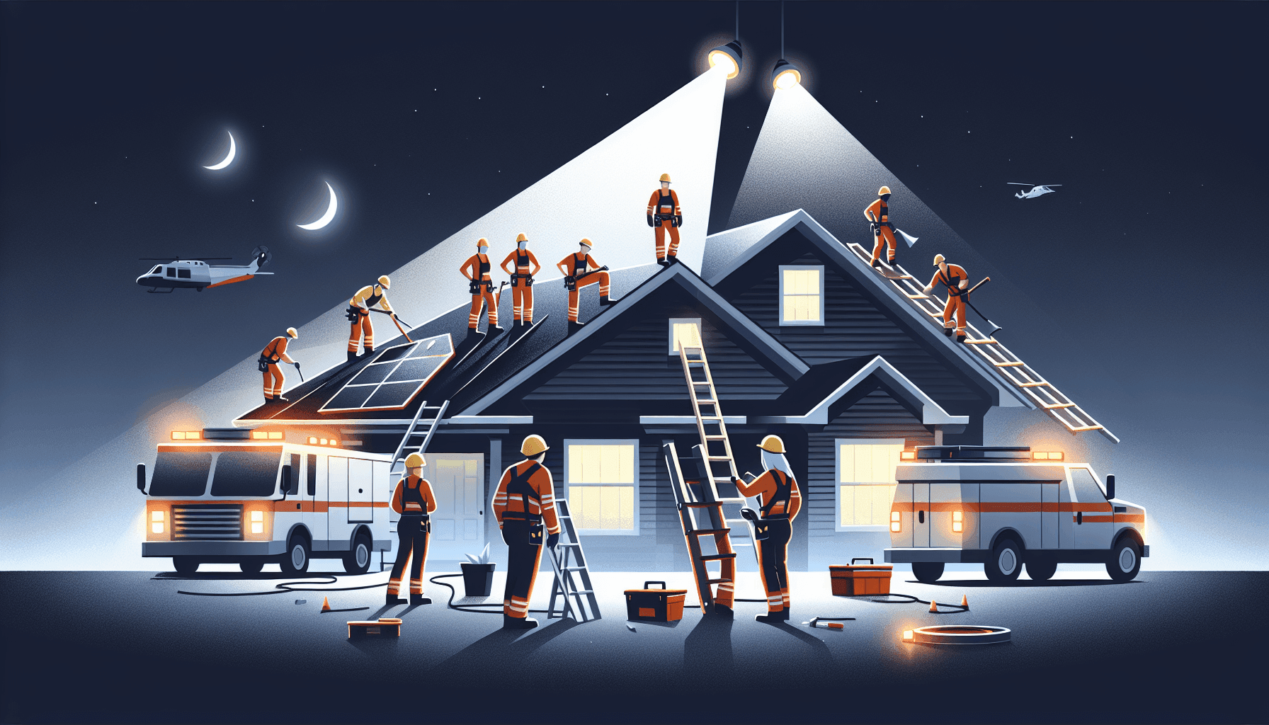24/7 Emergency Roofing Services: What to Do When Disaster Strikes